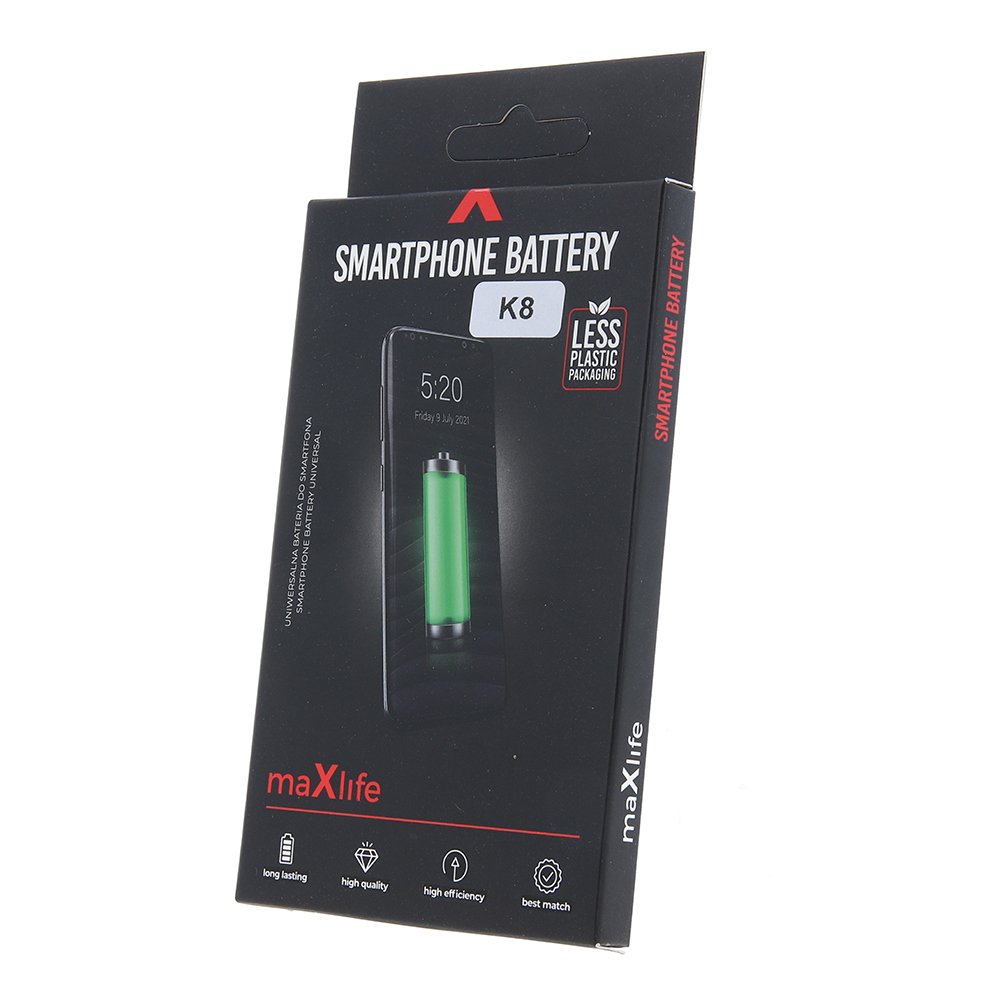 Maxlife akumulators LG K8 K350N / K7 X210 BL-46ZH 2125mAh