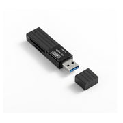 XO karšu lasītājs 2 vienā DK05B USB 3.0 melns