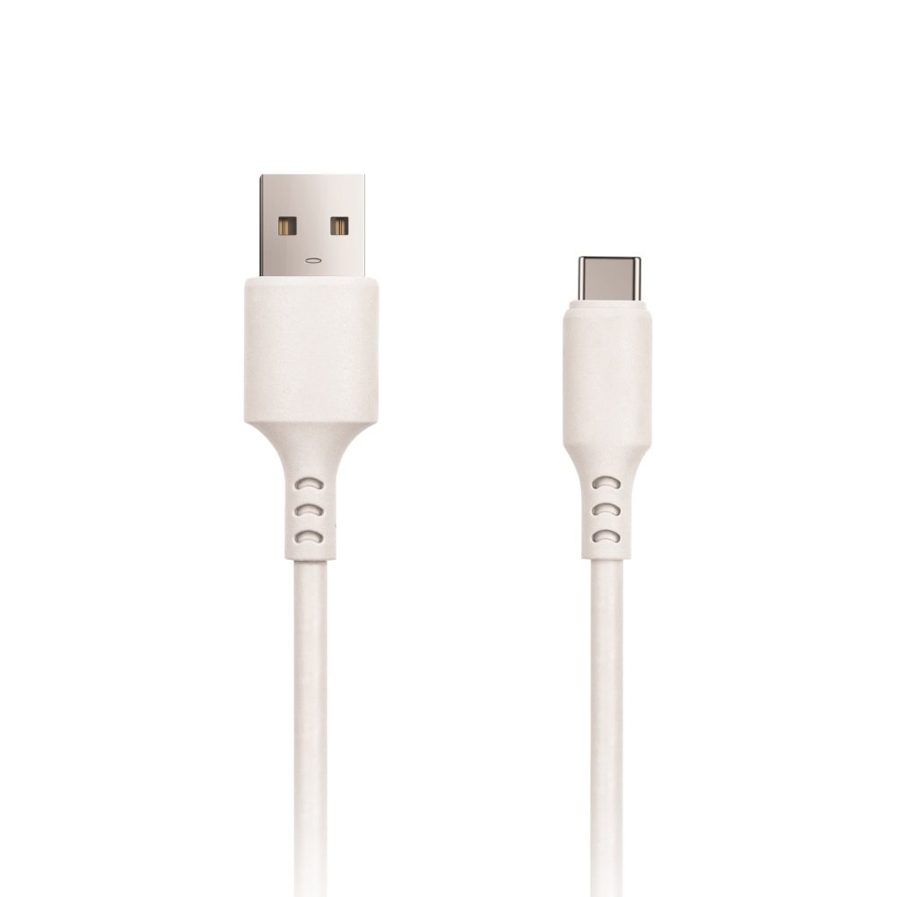 Setty kabelis USB - USB-C 3,0 m 2A balts NEW