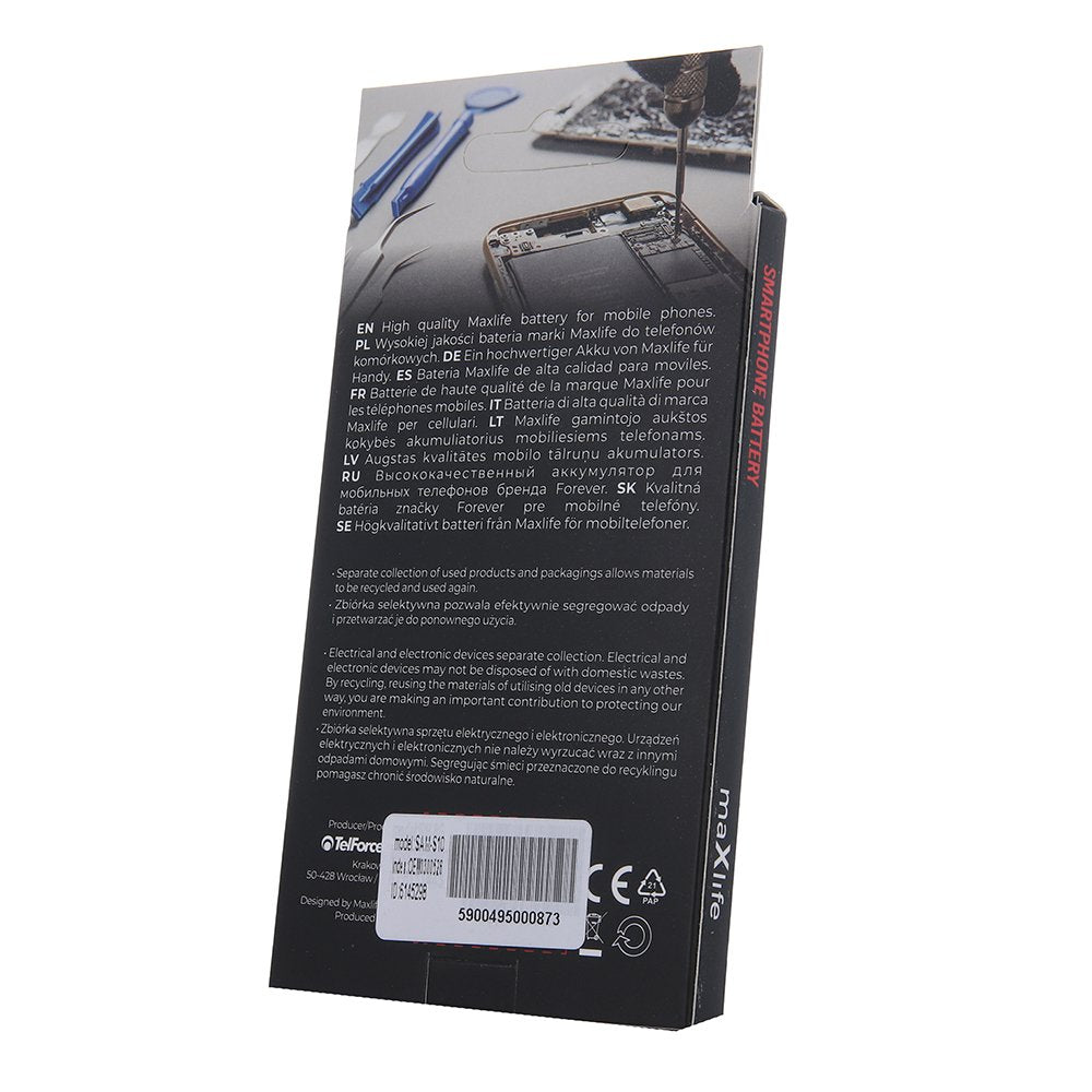 Samsung S10 EB-BG973ABU Maxlife akumulators 3400mAh