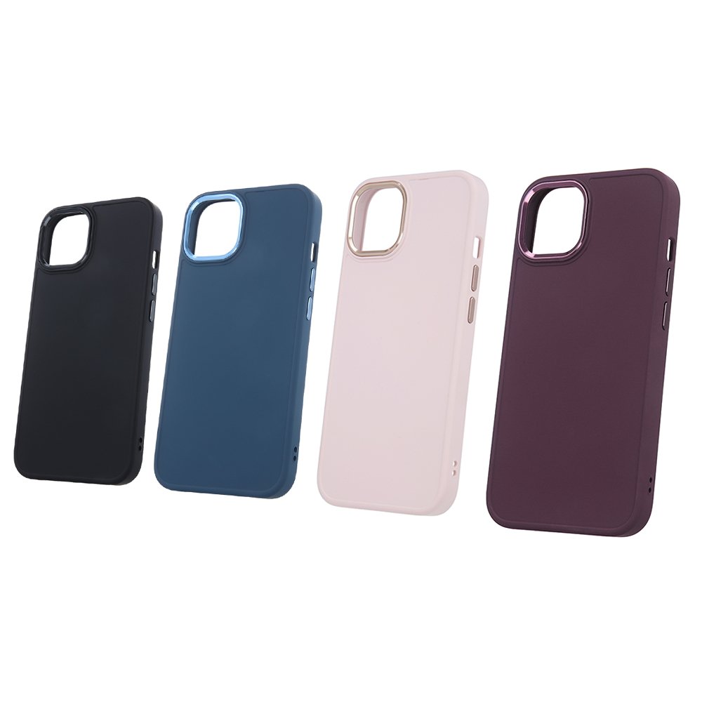 Satin vāciņš iPhone 16e / 17e, tumši zils