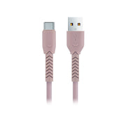 Maxlife kabelis MXUC-04 USB - USB-C 1,0 m 3A, rozā