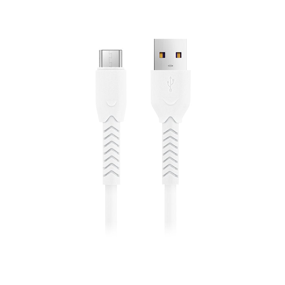 Maxlife kabelis MXUC-04 USB - microUSB 1,0 m 3A, balts