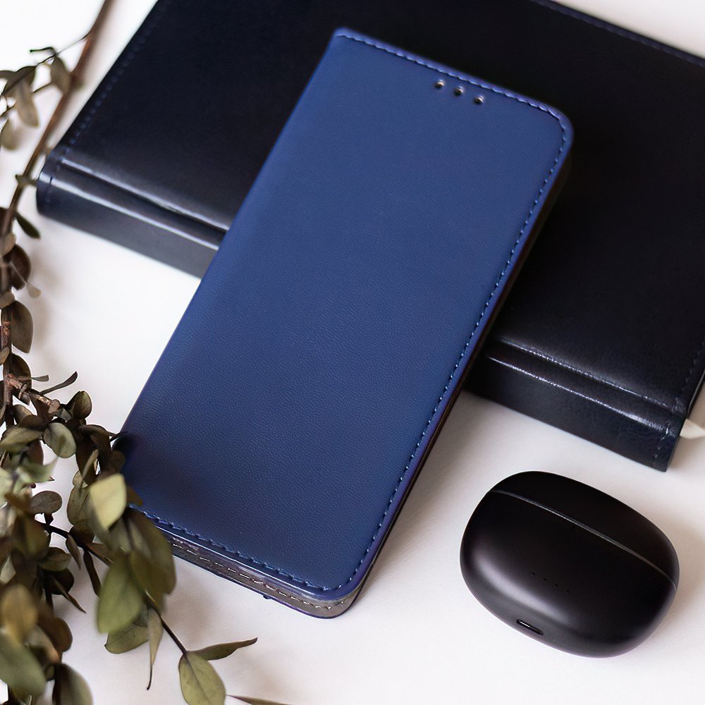 Smart Magnet maciņš Samsung Galaxy S25 Edge, tumši zils