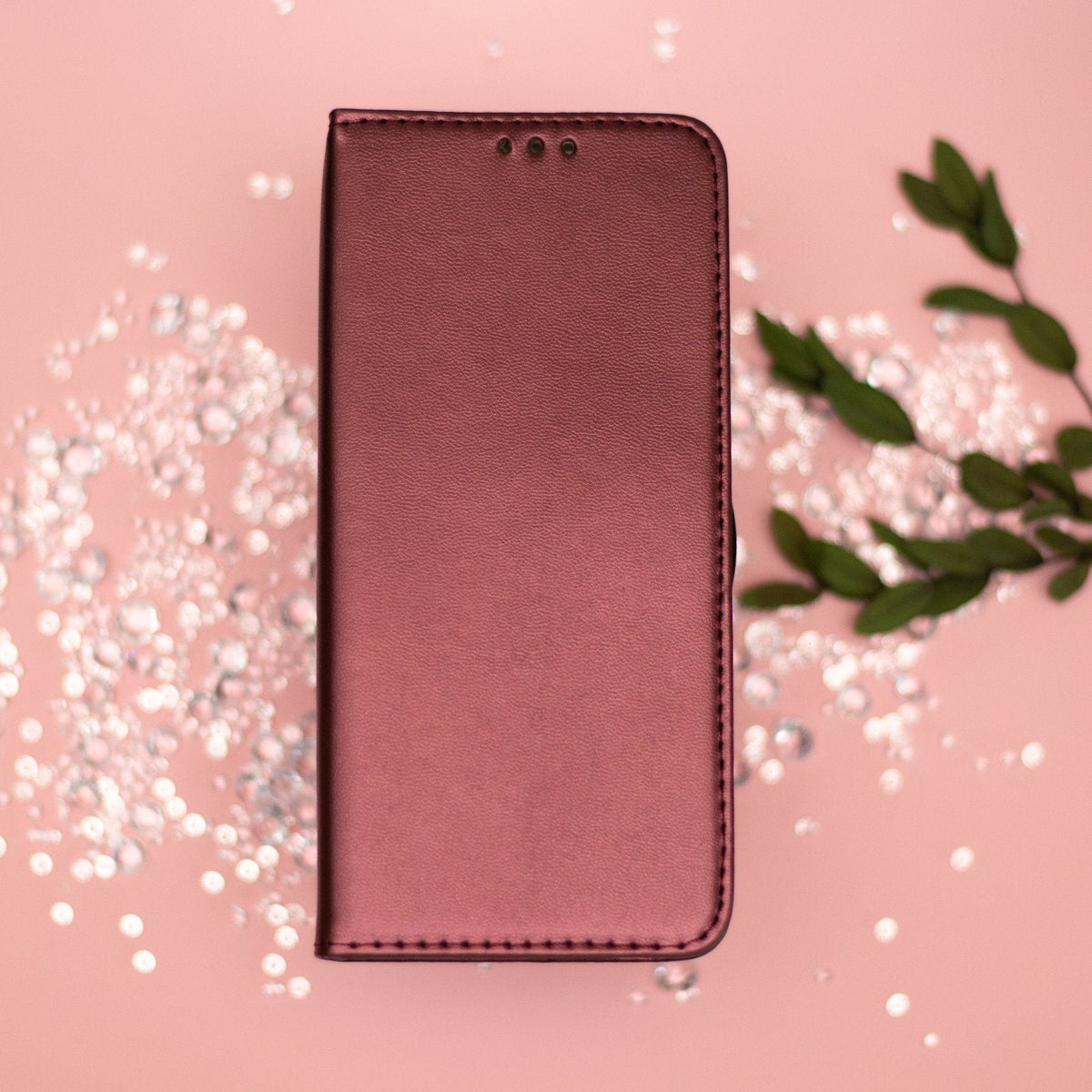 Vieds magnētiskais apvalks iPhone 17 Pro Max 6,9" / 18 Pro Max 6,9" bordo krāsā