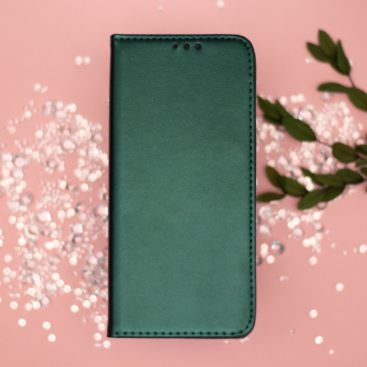 Smart Magnet maciņš Honor 200 Smart, tumši zaļš