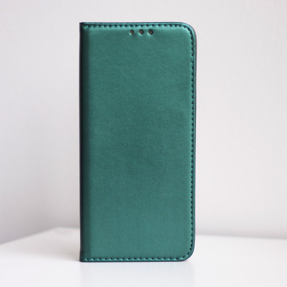 Viedais magnētiskais vāciņš Samsung Galaxy A27 5G, tumši zaļš
