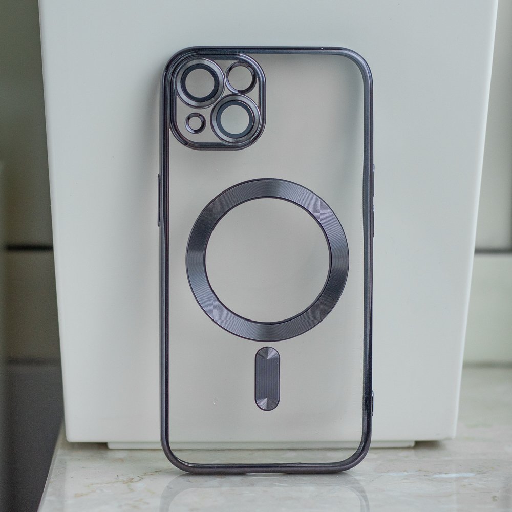 Color Chrome MagSafe vāciņš Samsung Galaxy A56 5G, melns