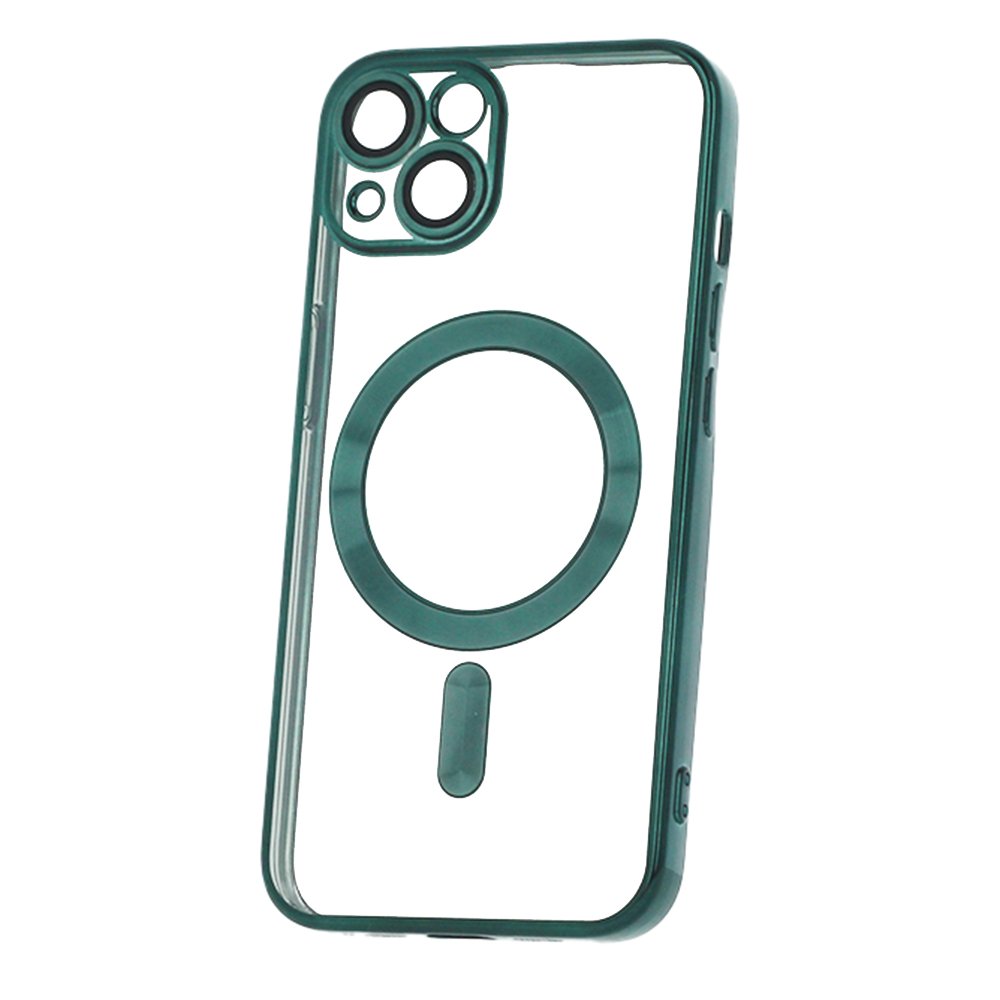 Color Chrome MagSafe vāciņš Samsung Galaxy A56 5G, zaļš