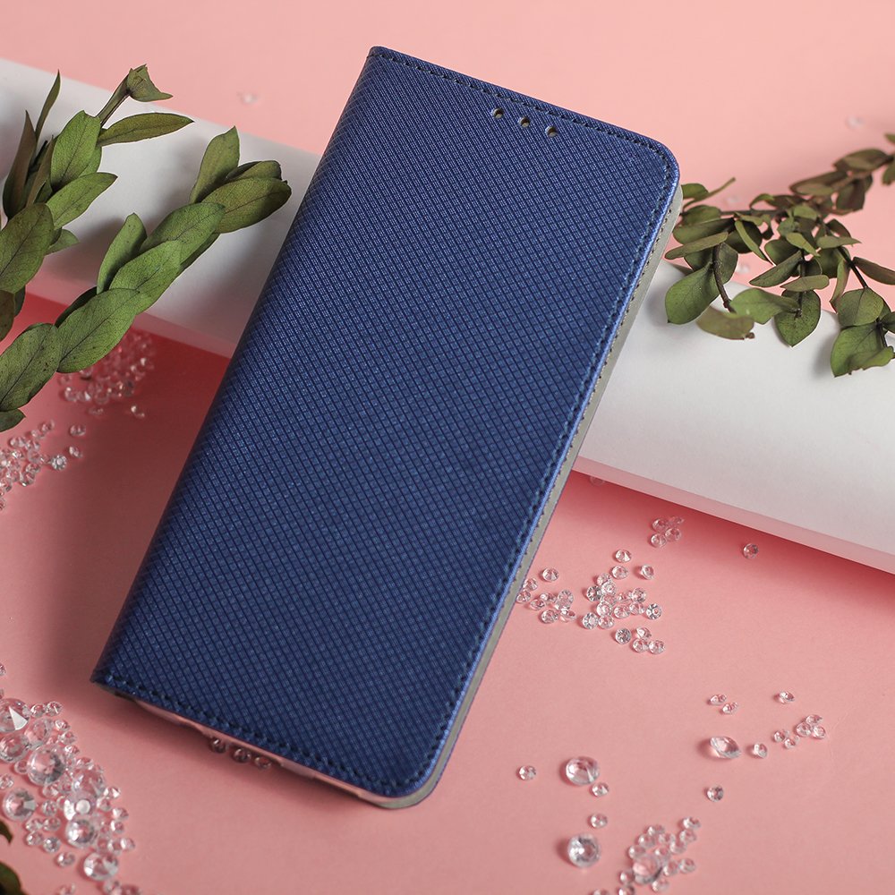 Smart Magnet maciņš Samsung Galaxy A37 5G, tumši zils