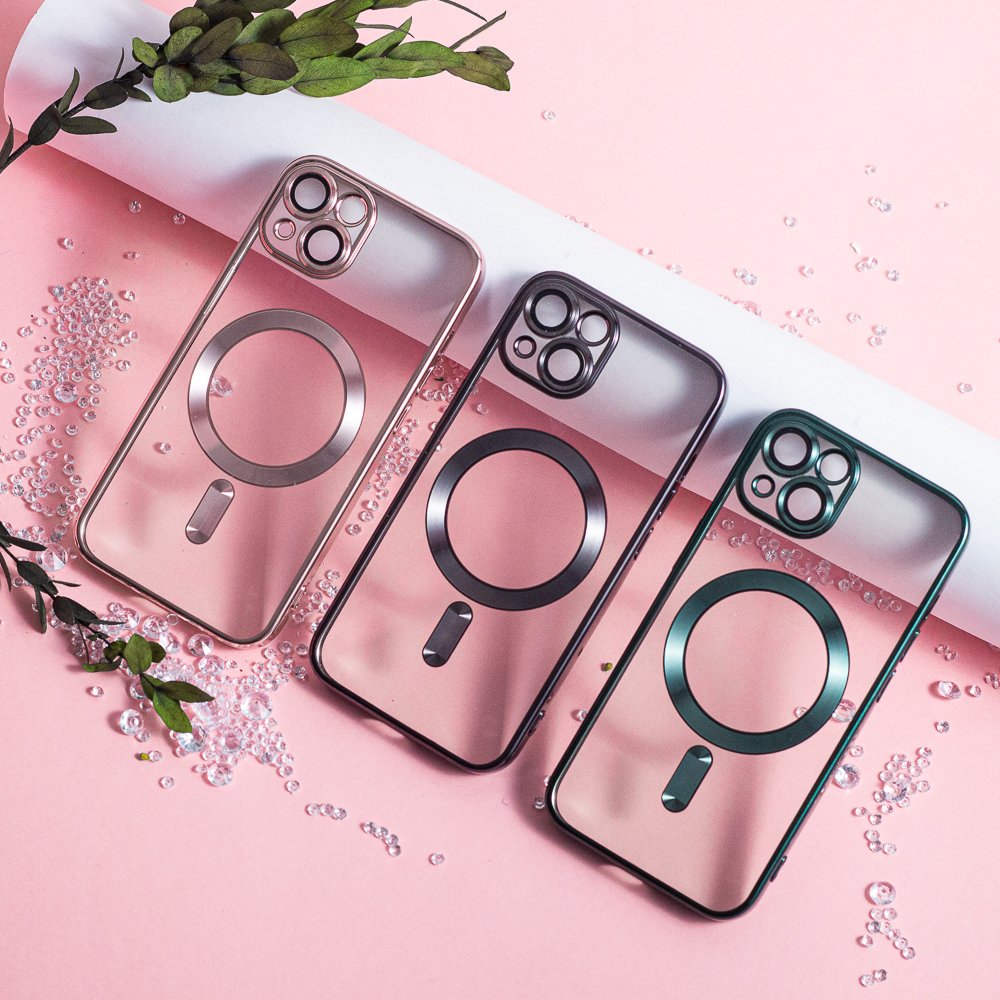 „Color Chrome MagSafe“ vāciņš iPhone 17 Pro 6,3" / iPhone 18 Pro 6,3" rozā zelta