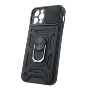 Defender Slide vāciņš iPhone 12 / 12 Pro 6,1", melns