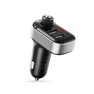XO Bluetooth auto lādētājs FM raidītājs BCC10 MP3 3,1A, melns