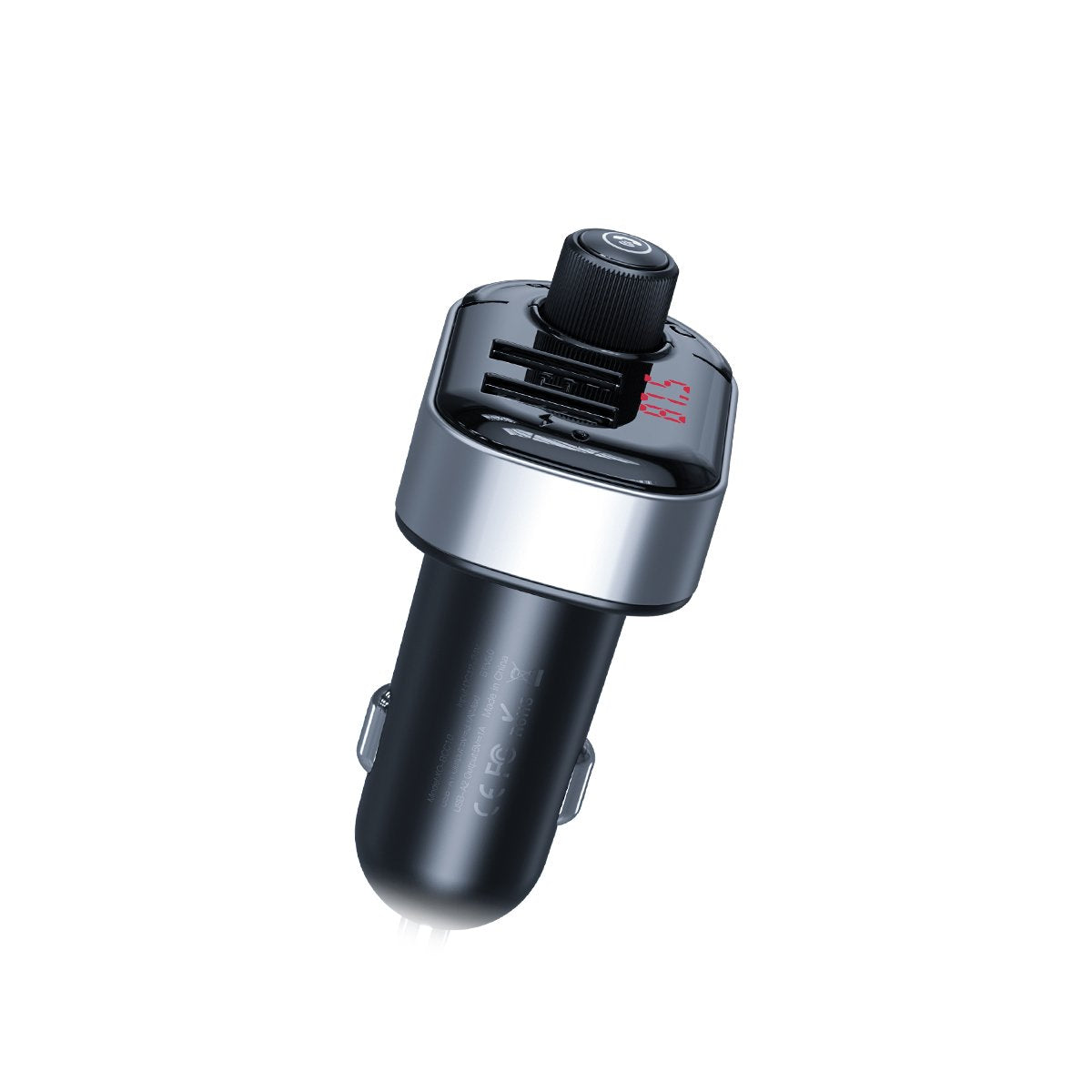 XO Bluetooth auto lādētājs FM raidītājs BCC10 MP3 3,1A, melns