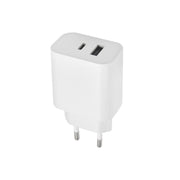 Maxlife lādētājs MXTC-06 PD QC 1x USB-C 1x USB 20W, balts