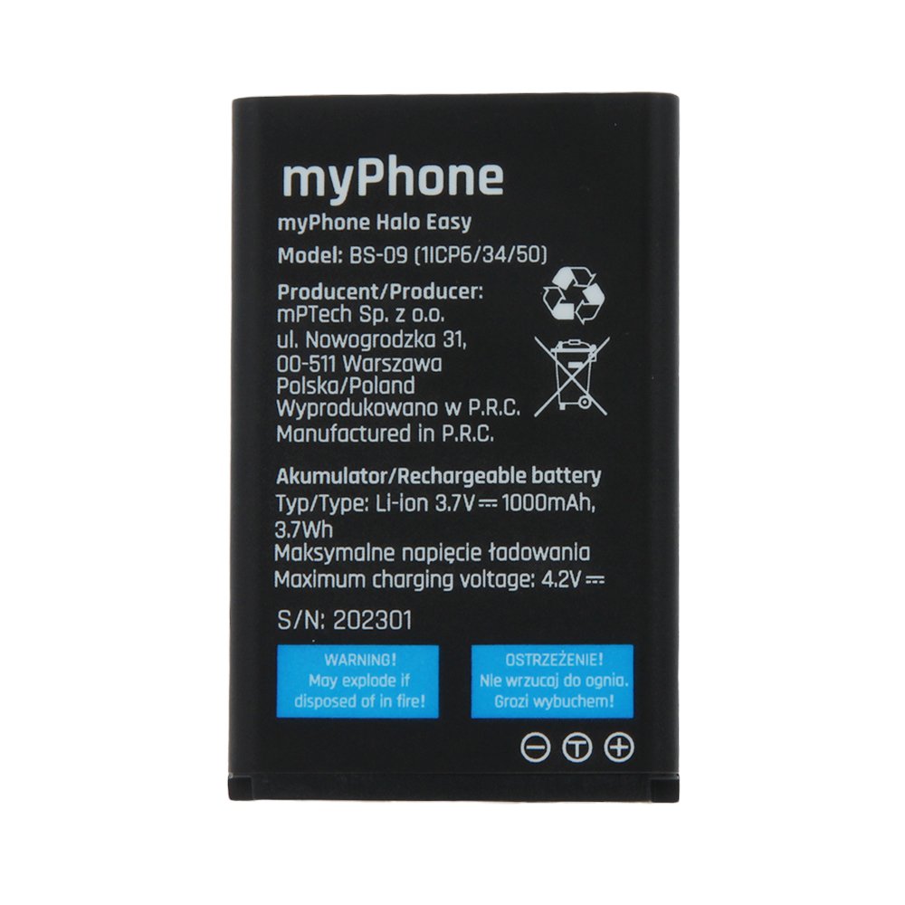 Akumulators myPhone Halo Easy 1000mAh