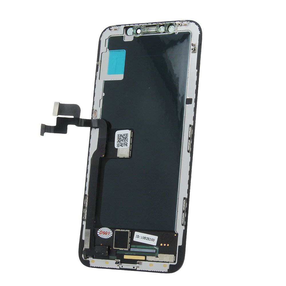 LCD displejs ar skārienekrānu iPhone XS Max mīksts Oled melns