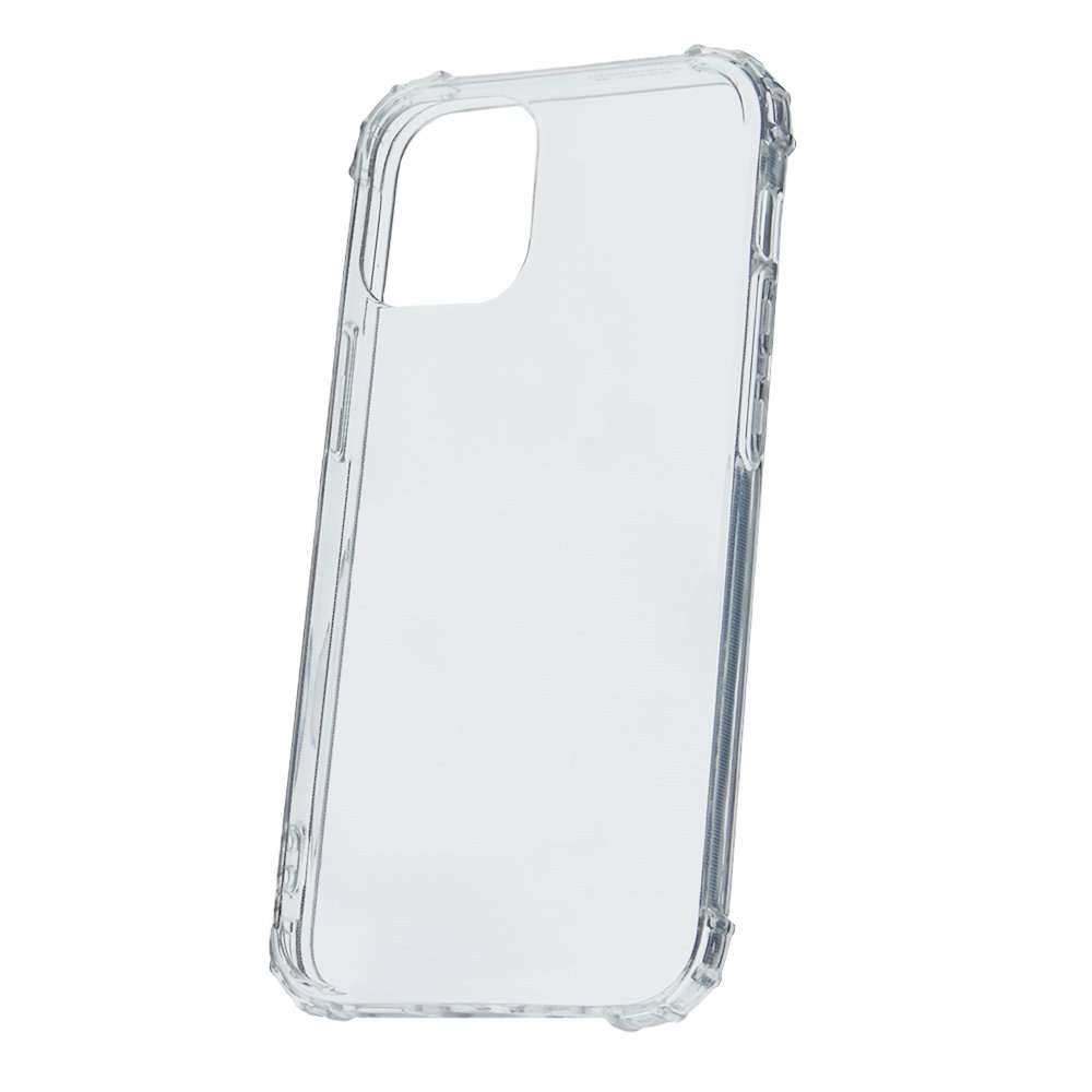 Triecienizturīgs 1,5mm vāciņš iPhone 12 Mini 5,4", caurspīdīgs