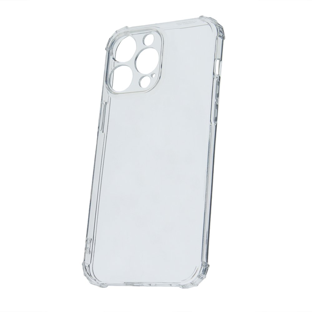 Triecienizturīgs 1,5 mm vāciņš iPhone 14 Pro Max 6,7", caurspīdīgs