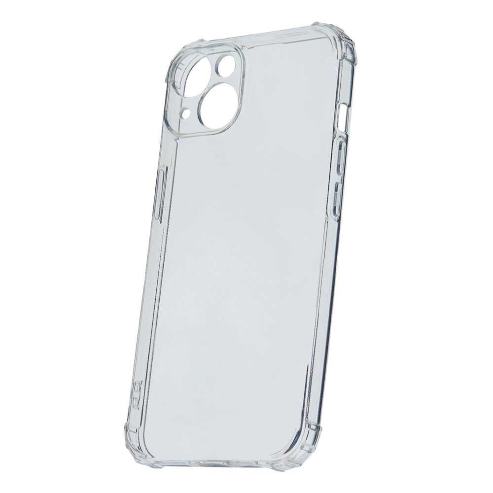 Triecienizturīgs 1,5 mm vāciņš iPhone 14 6,1", caurspīdīgs