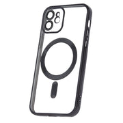 Color Chrome MagSafe vāciņš iPhone 12 6,1", melns