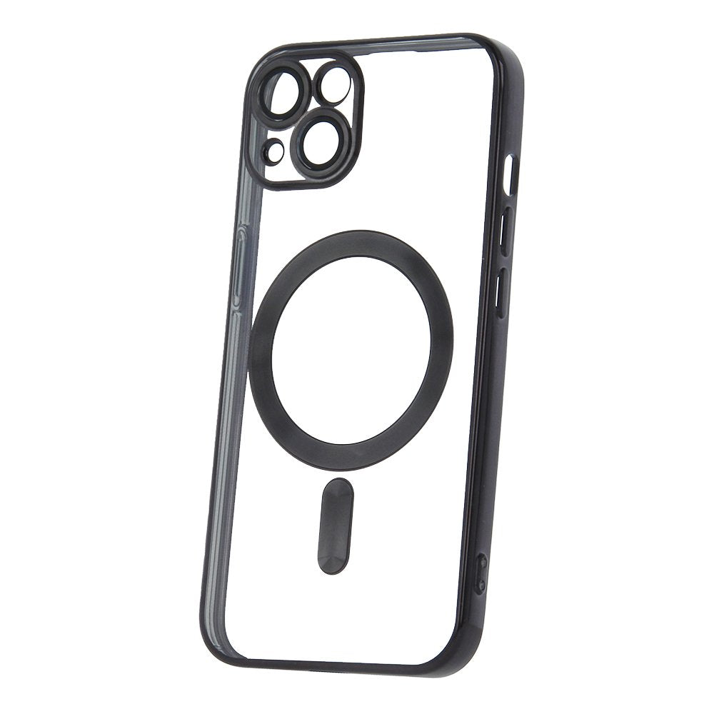 Color Chrome MagSafe vāciņš iPhone 13 6,1", melns