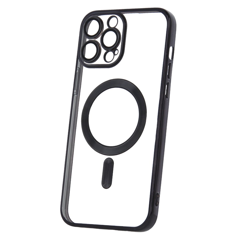 Color Chrome MagSafe vāciņš iPhone 13 Pro Max 6,7", melns