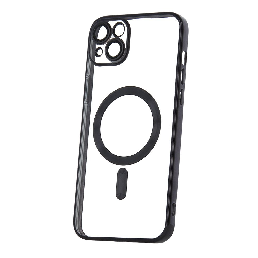 Color Chrome MagSafe vāciņš iPhone 14 6,1", melns