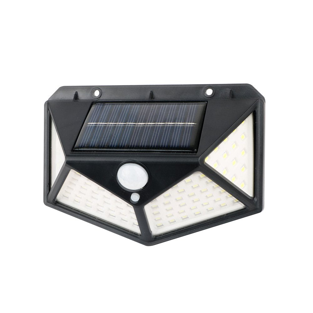 Forever Light ar saules uzlādi LED lampa SUNARI FLS-65 100*SMD PIR 6W 480lm 6000K 1200mAh Li-Ion