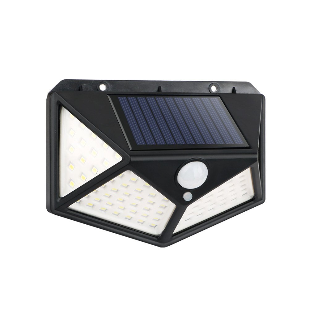 Forever Light ar saules uzlādi LED lampa SUNARI FLS-65 100*SMD PIR 6W 480lm 6000K 1200mAh Li-Ion