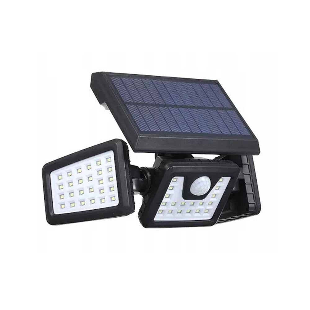 Forever Light ar saules uzlādi LED lampa SUNARI FLS-03 74*SMD PIR 8W 600lm 6000K 2400mAh Li-Ion