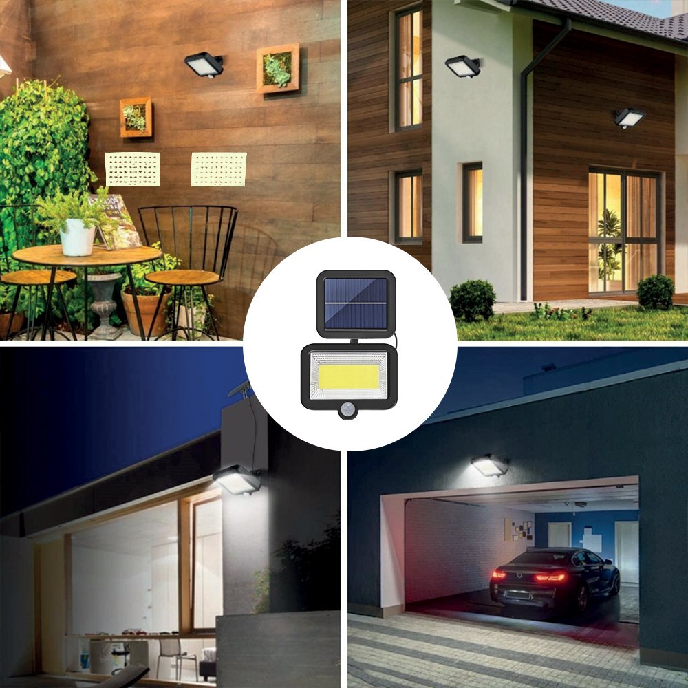 Forever Light ar saules uzlādi LED lampa SUNARI FLS-06 PIR 8W 600lm 6000K 1800mAh Li-Ion