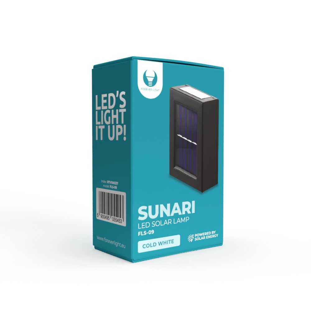 Forever Light LED lampa ar saules uzlādi Sunari FLS-09 10lm 300mAh Li-Ion