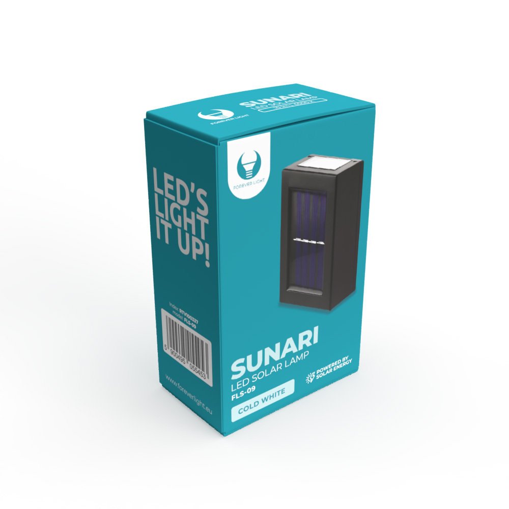 Forever Light LED lampa ar saules uzlādi Sunari FLS-09 10lm 300mAh Li-Ion