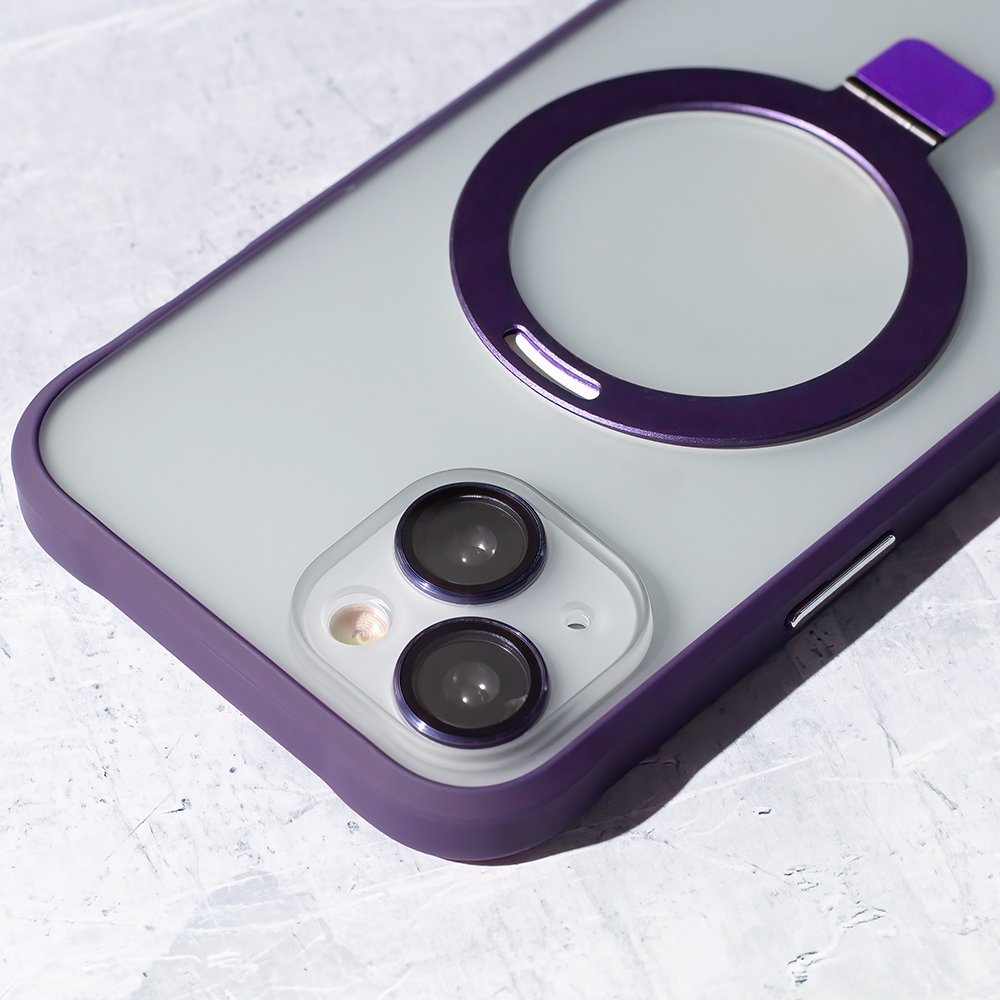 MagSafe Ring maciņš iPhone 13 6,1" violets