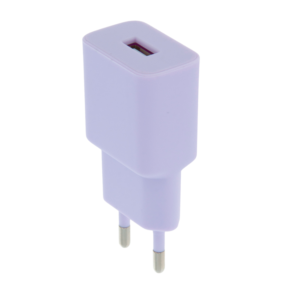 Setty lādētājs 1x USB 2,4A LSIM-A-129 violets