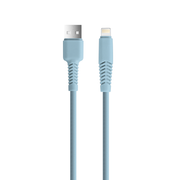 Setty kabelis USB - Lightning 1,5 m 2,1A KSA-L-1.523, zils