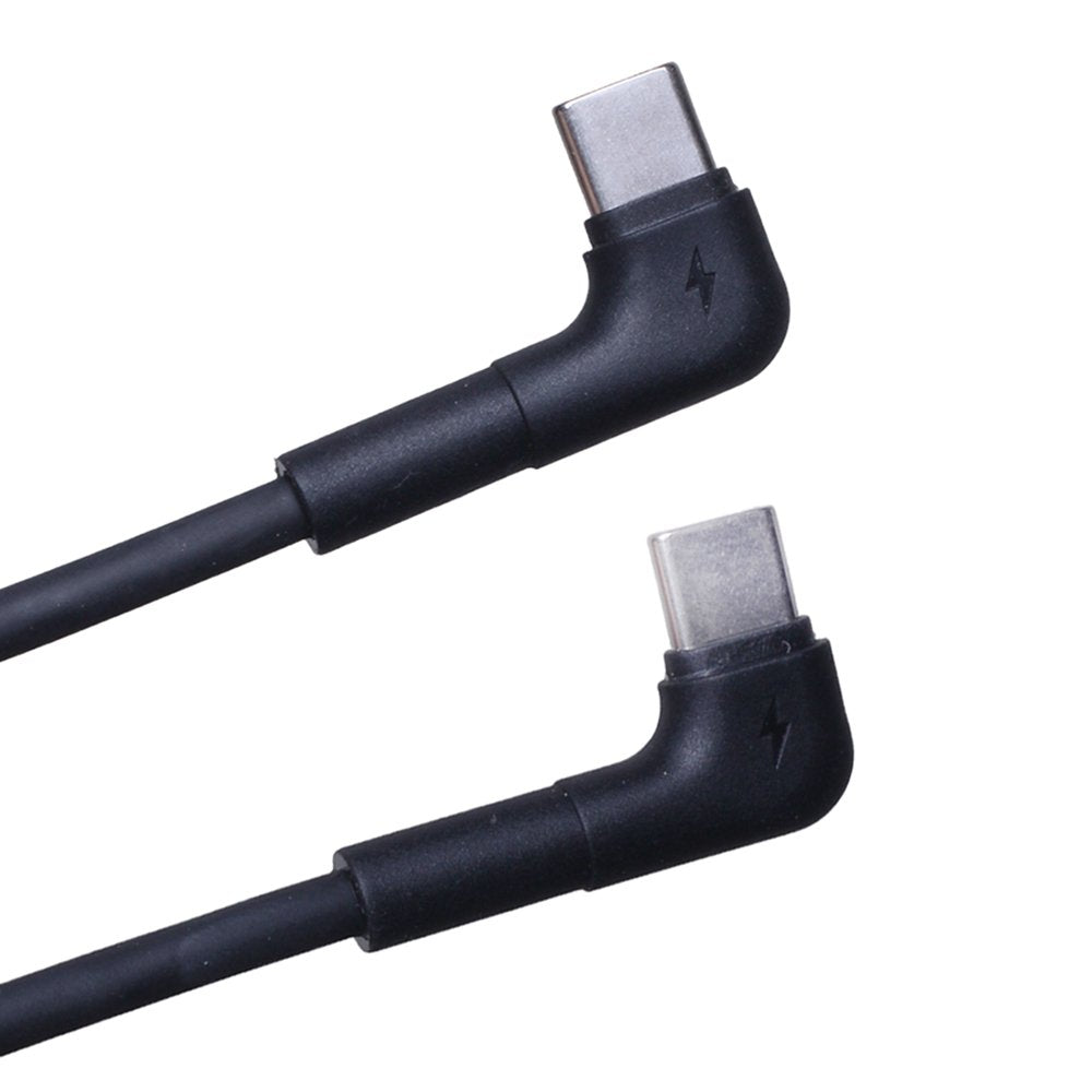 Maxlife kabelis MXUC-09 leņķa USB-C - USB-C 1,0 m 60W, melns