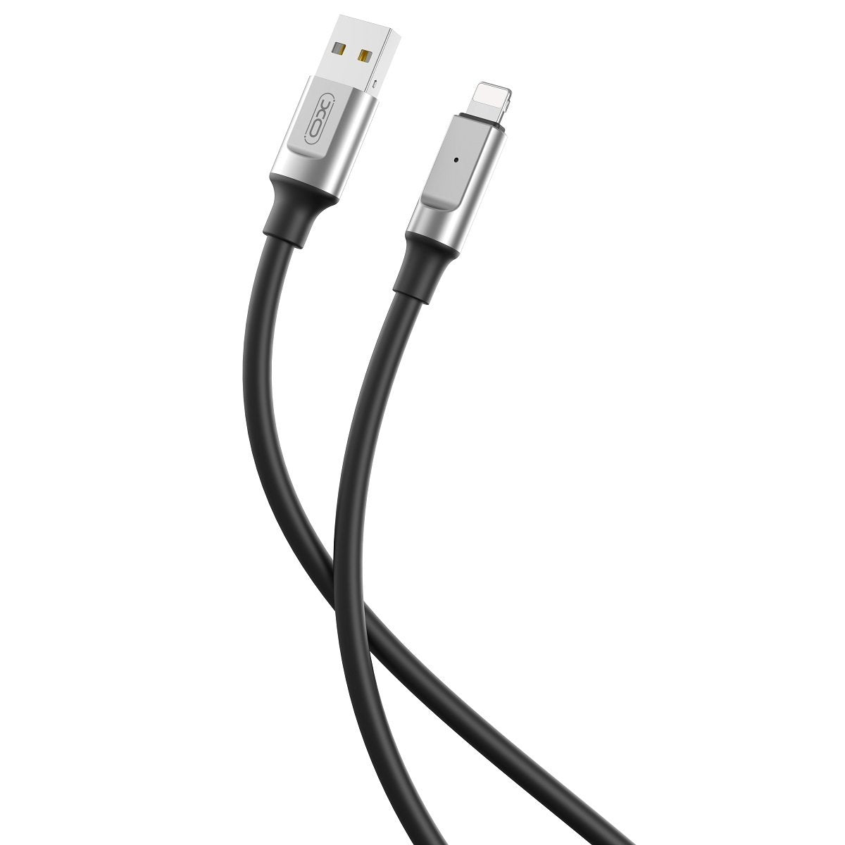 XO kabelis NB251 USB - Lightning 1,0 m 6A, melns