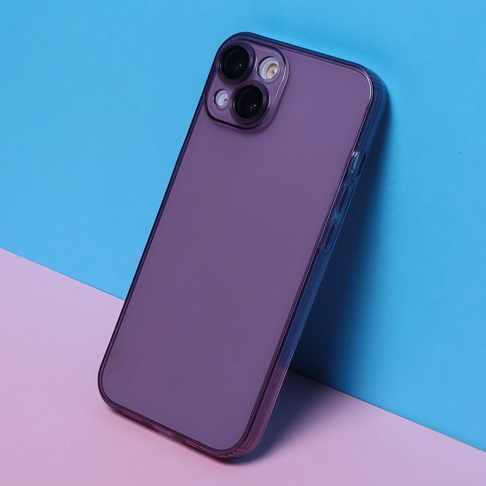 Plāns krāsains maciņš modelim Samsung Galaxy A25 5G (global) plūmju