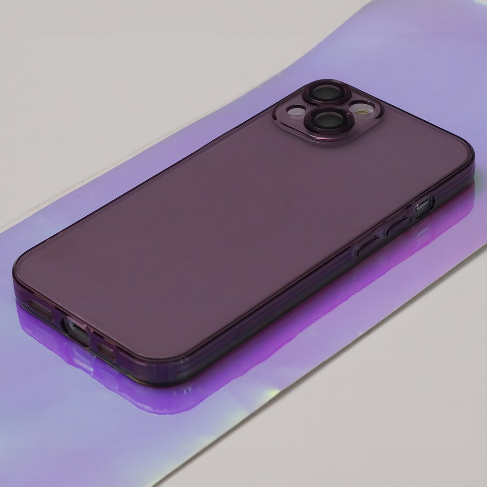 Plāns krāsains maciņš modelim Samsung Galaxy A25 5G (global) plūmju