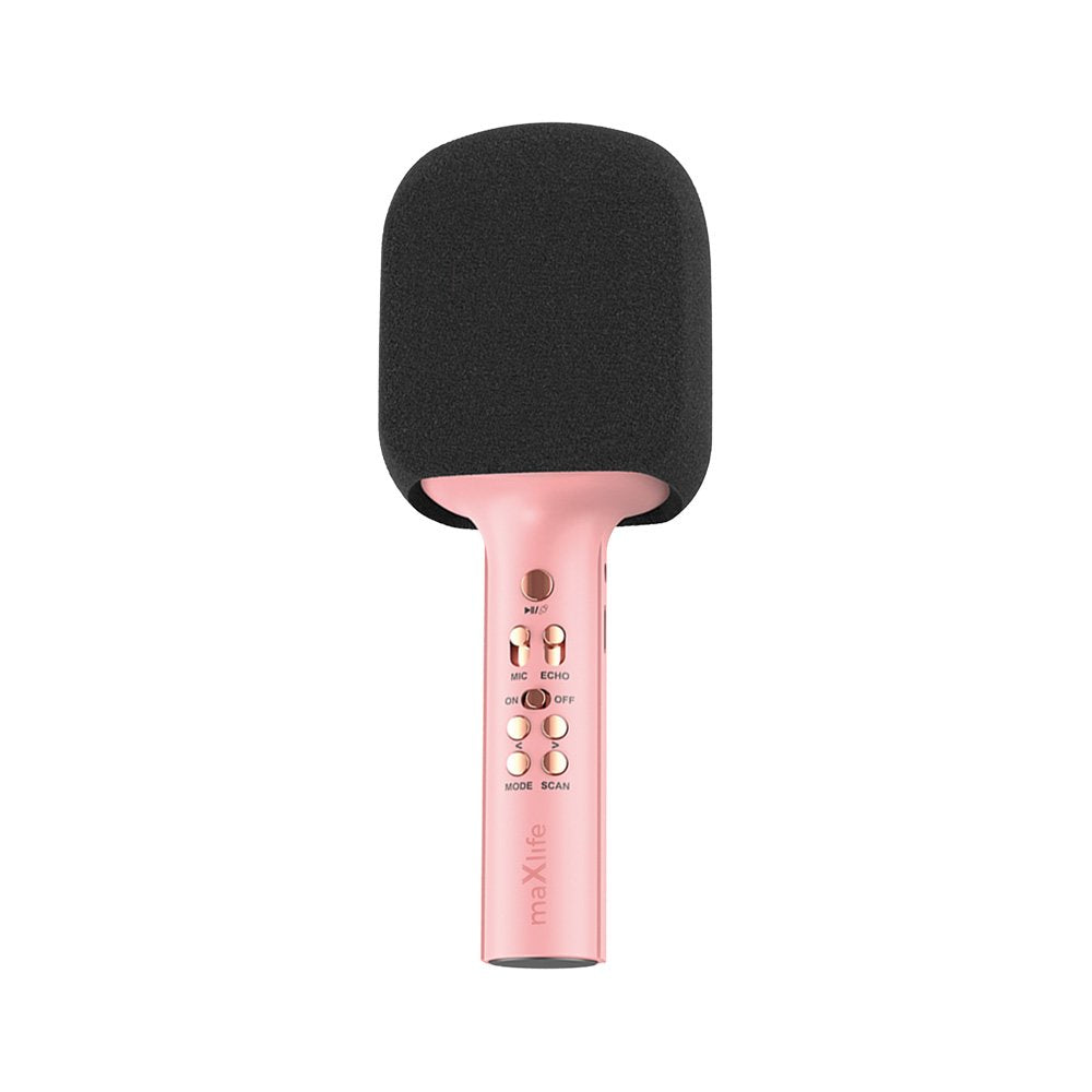 Maxlife Bluetooth skaļrunis ar mikrofonu MXBM-600, rozā Maxlife Bluetooth skaļrunis ar mikrofonu MXBM-600, melns