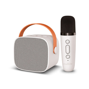 Maxlife Bluetooth skaļrunis karaoke MXKS-100, balts