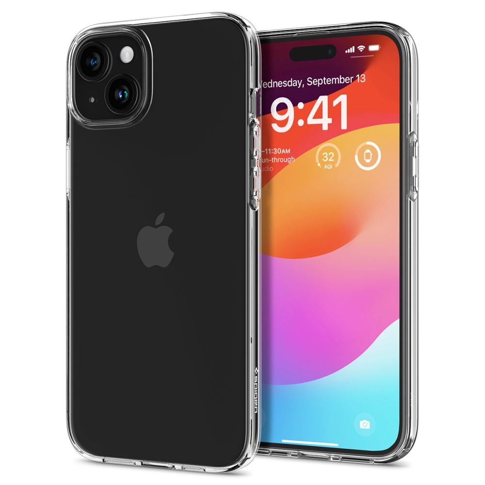 Spigen Liquid Crystal vāciņš iPhone 15 Plus 6,7", caurspīdīgs