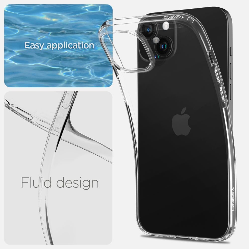 Spigen Liquid Crystal vāciņš iPhone 15 Plus 6,7", caurspīdīgs