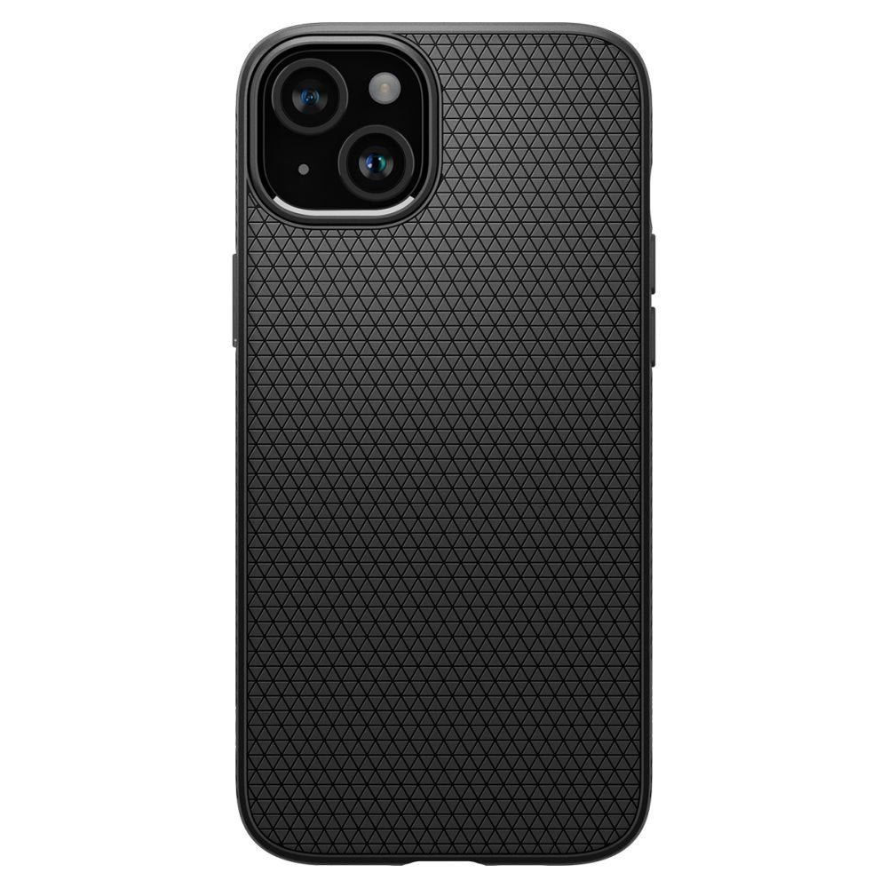 Spigen Liquid Air vāciņš iPhone 15 6,1", matēts melns