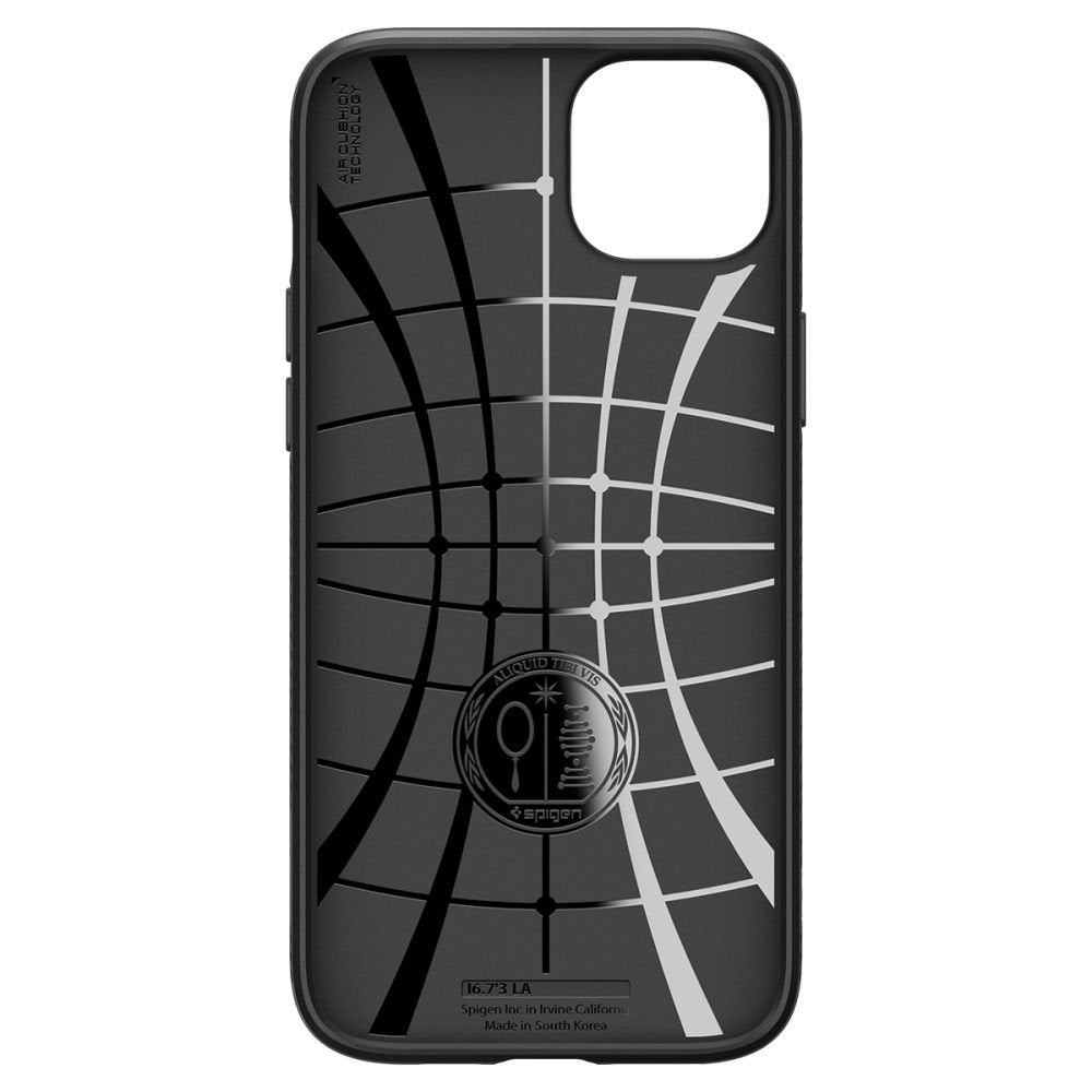 Spigen Liquid Air vāciņš iPhone 15 6,1", matēts melns
