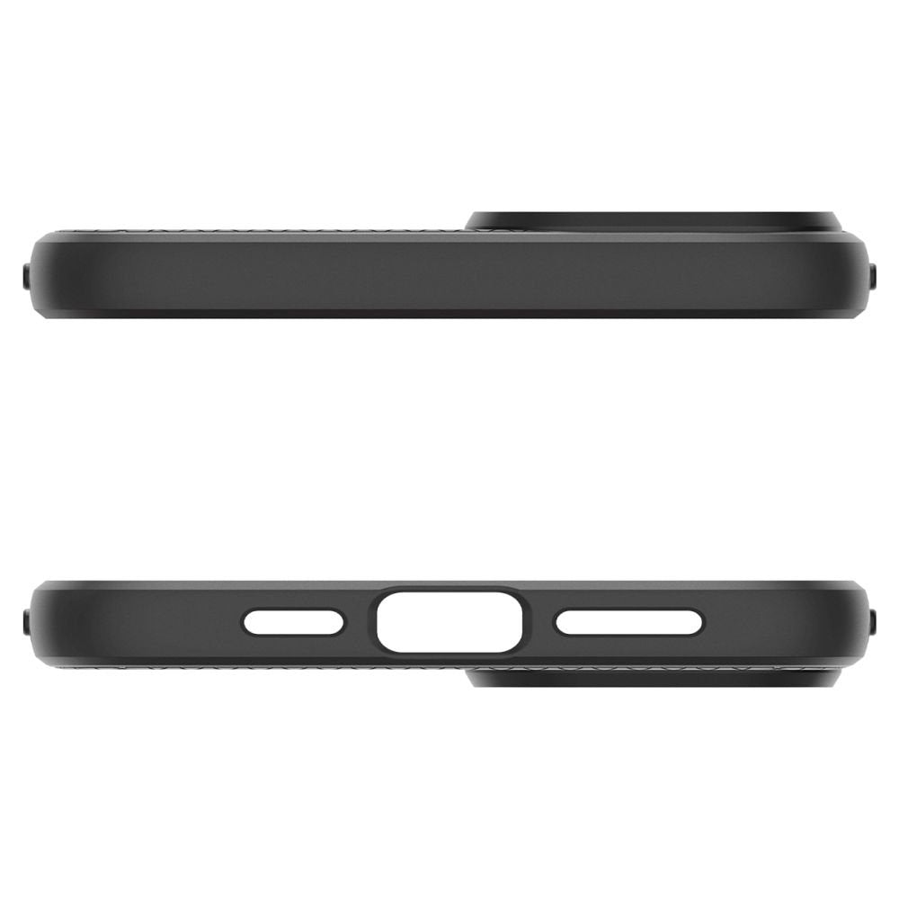 Spigen Liquid Air vāciņš iPhone 15 6,1", matēts melns