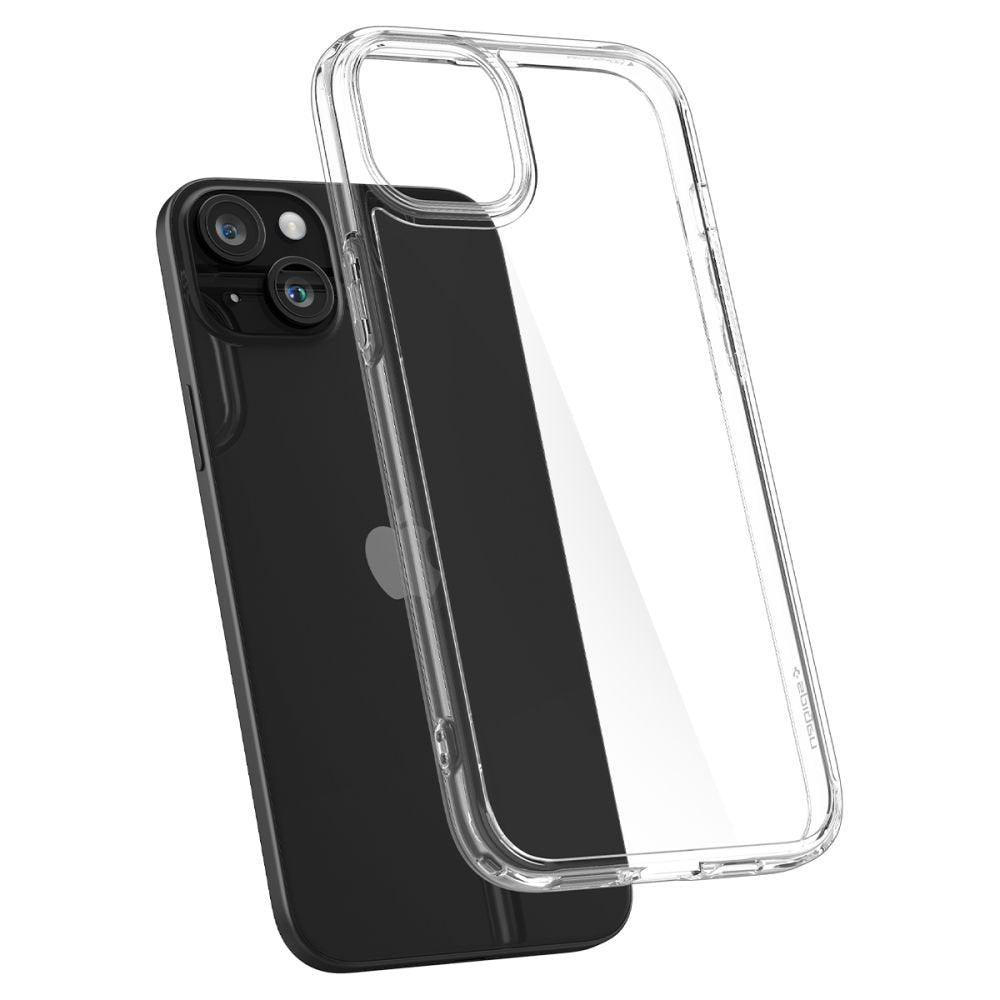 Spigen Ultra Hybrid vāciņš iPhone 15 6,1", caurspīdīgs
