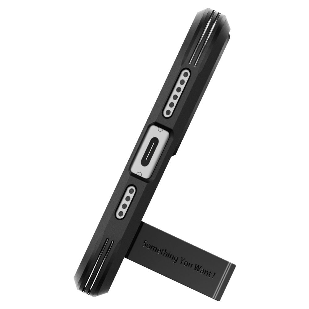 Spigen Tough Armor MagSafe vāciņš iPhone 15 6,1", melns